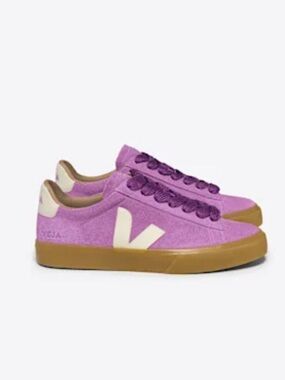 Veja Campo Bold Suede Mulberry Pierre 8/39 EUC